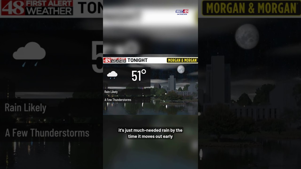 Прогноз погоды на субботнее утро от метеоролога 48 First Alert Джеффа Деснуайерса