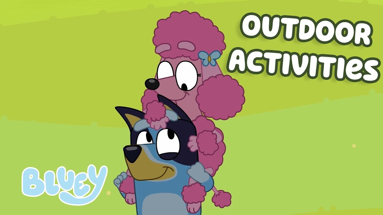 30 MINUTES of Outdoor Activities with Bluey! ⭐️ 💙 | Bluey