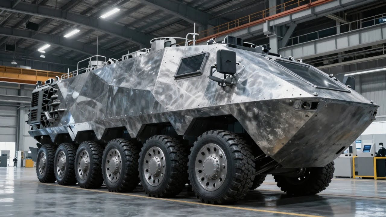 Inside the Armored Vehicles Factory: How Machines of War Are Built from Scratch