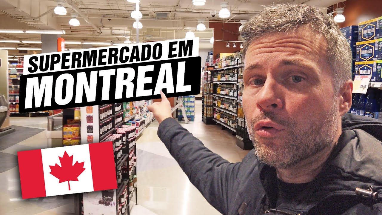 Como é um Supermercado em Montreal em Quebec no Canadá 🇨🇦 - Montreal #3