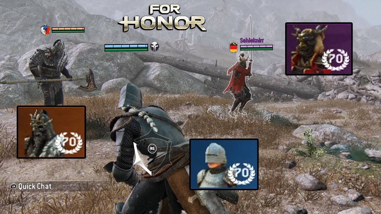 My First 1v1v1 was TRAILER ACCURATE!!! | For Honor