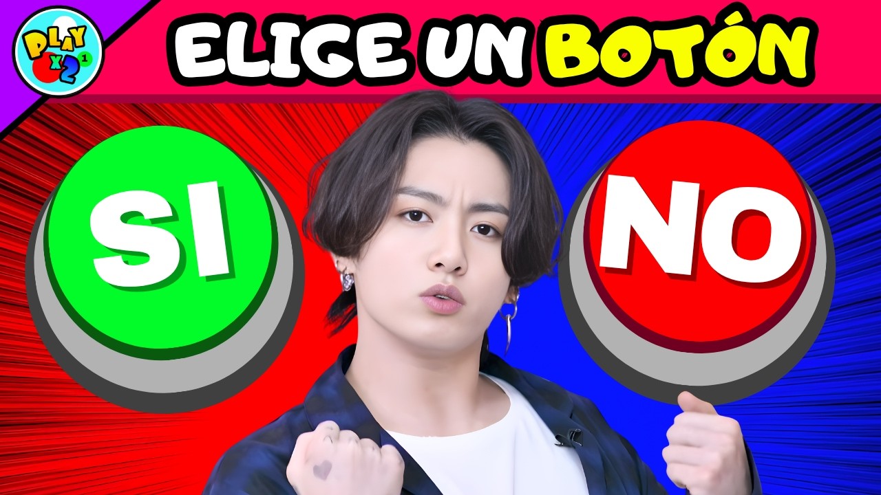 ¡Elige tu botón y descubre tu suerte con BTS! 😍| KPOP QUIZ GAME