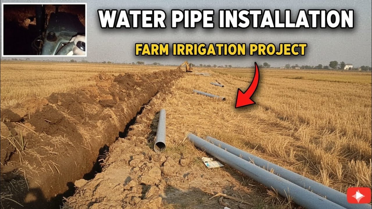 #Water pipe#sinchailine#farming#