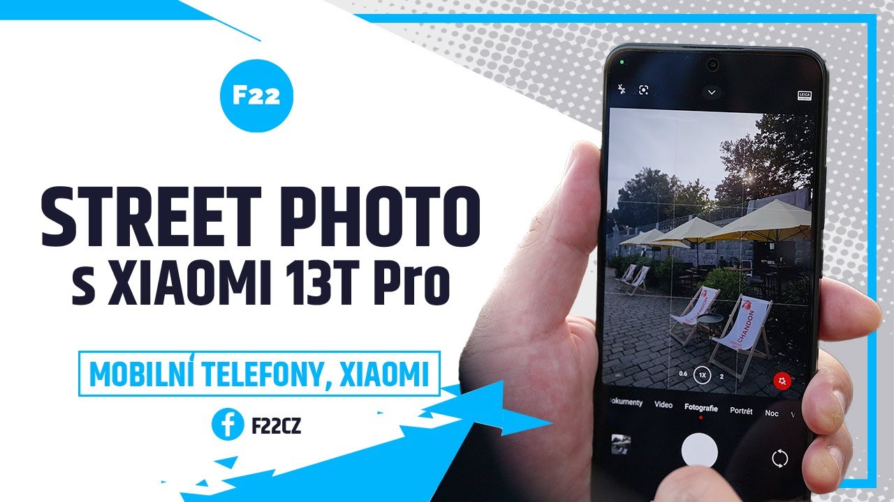 Xiaomi 13T Pro - Pouliční fotografie s mobilním telefonem