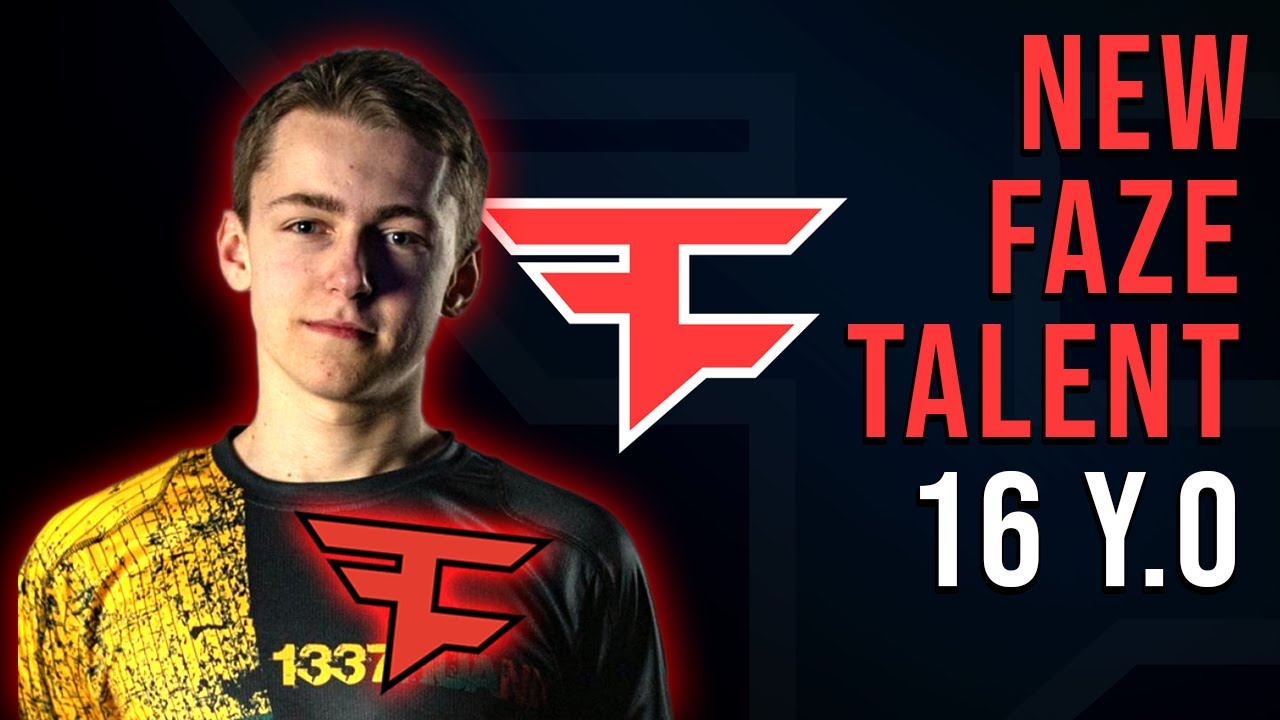 Bymas NEW FAZE PLAYER - 16 y.o standin (BEST MOMENTS)