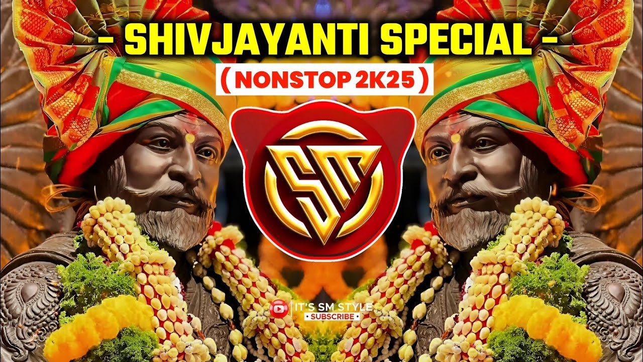 🌺🚩Shiv Jayanti Special Dj Song 2025 🧡😍 ( नॉनस्टॉप सॉंग 🚩🌺 ) | Dj Remix | छत्रपती शिवाजी महाराज 🦁🧡🌎