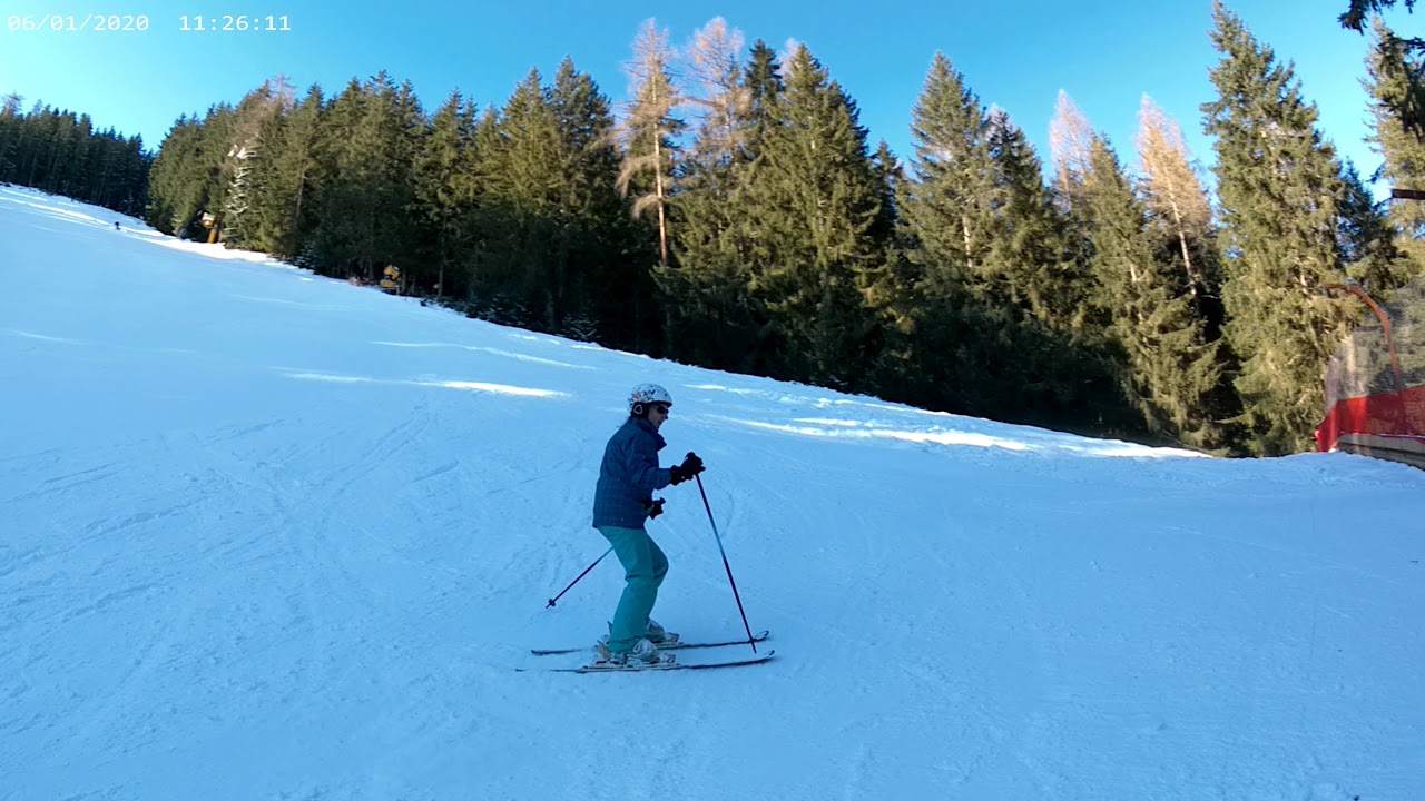 Alpbach red 47 into Inneralpbach Jan 2020