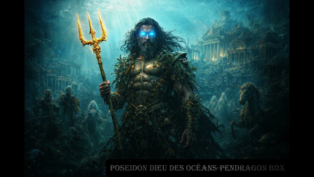 02- Poséidon dieu des océans - Pendragon BDX version FR ( musique IA original sur la mythologie)