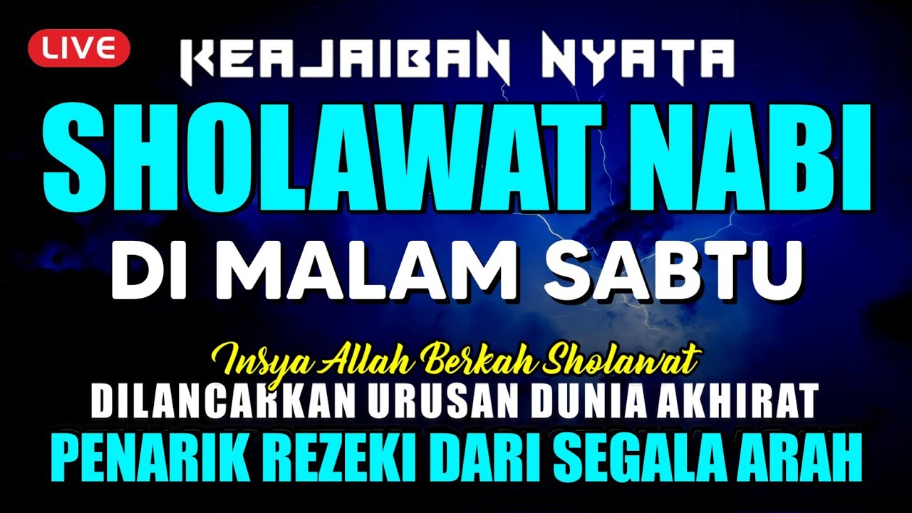 SHOLAWAT PENARIK REZEKI PALING MUSTAJAB, Sholawat Nabi Muhammad SAW, SHOLAWAT JIBRIL PALING MERDU