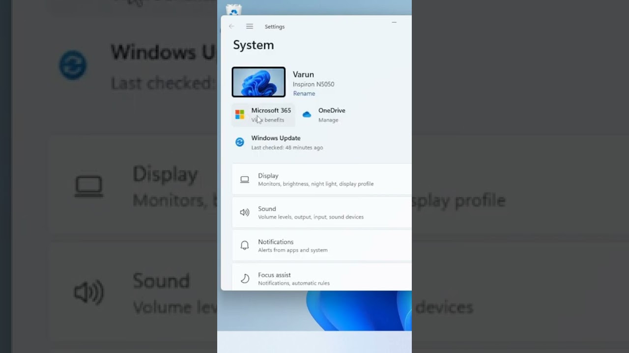 How to Turn Off Notifications on windows 11 #shortsTech