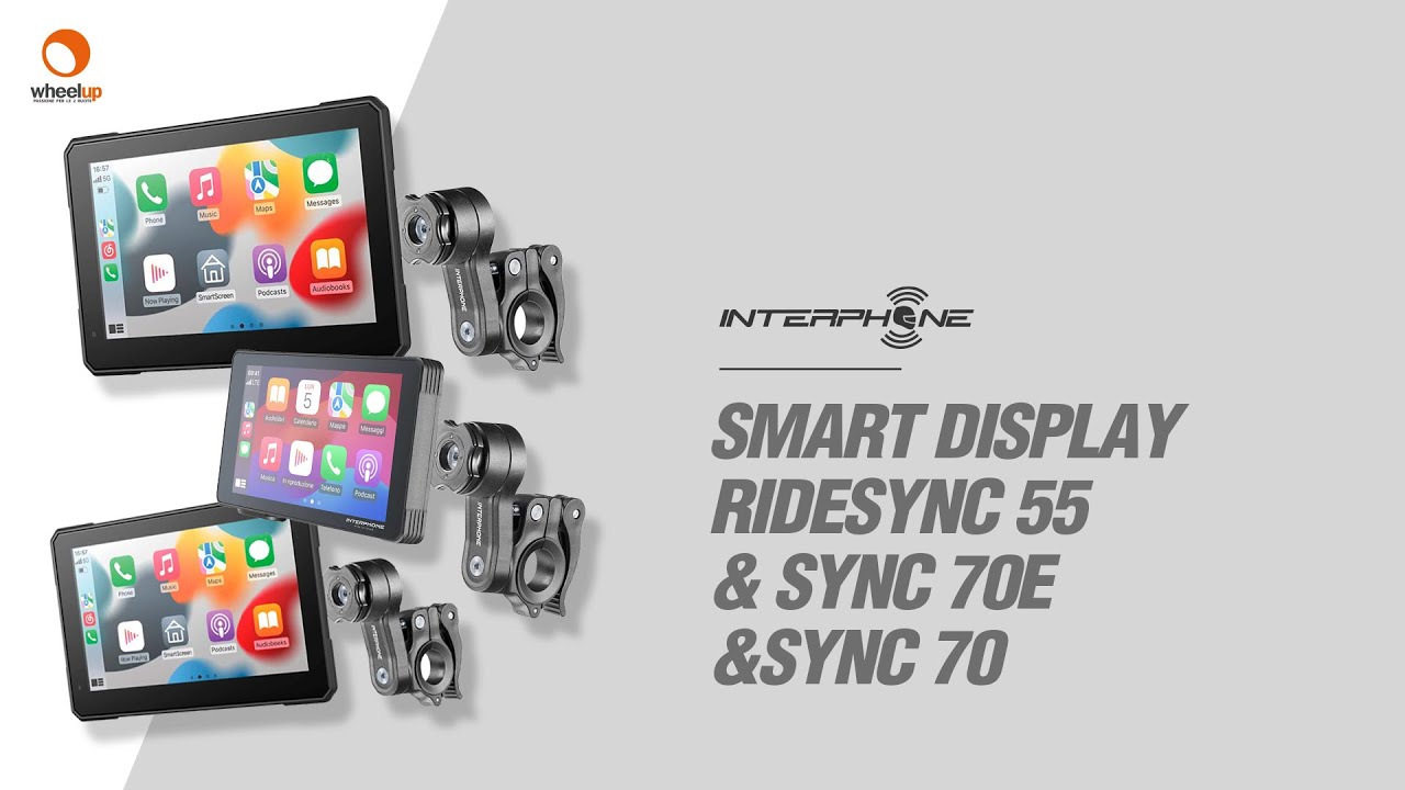 INTERPHONE RIDESYNC 55 & SYNC 70E & SYNC 70