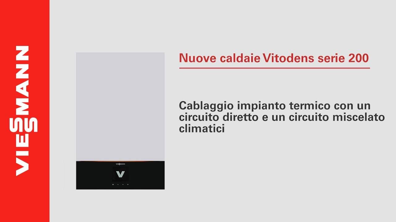 Nuova serie Vitodens 200 | Cablaggio impianto termico