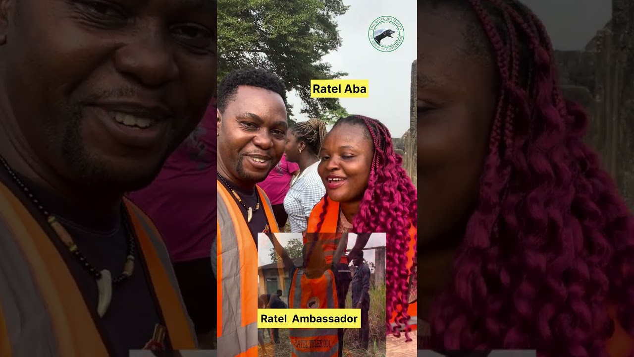 Aba clean up is on going courtesy @Verydarkblackman. Aba  Ratel no gree for anybody ooooo. 