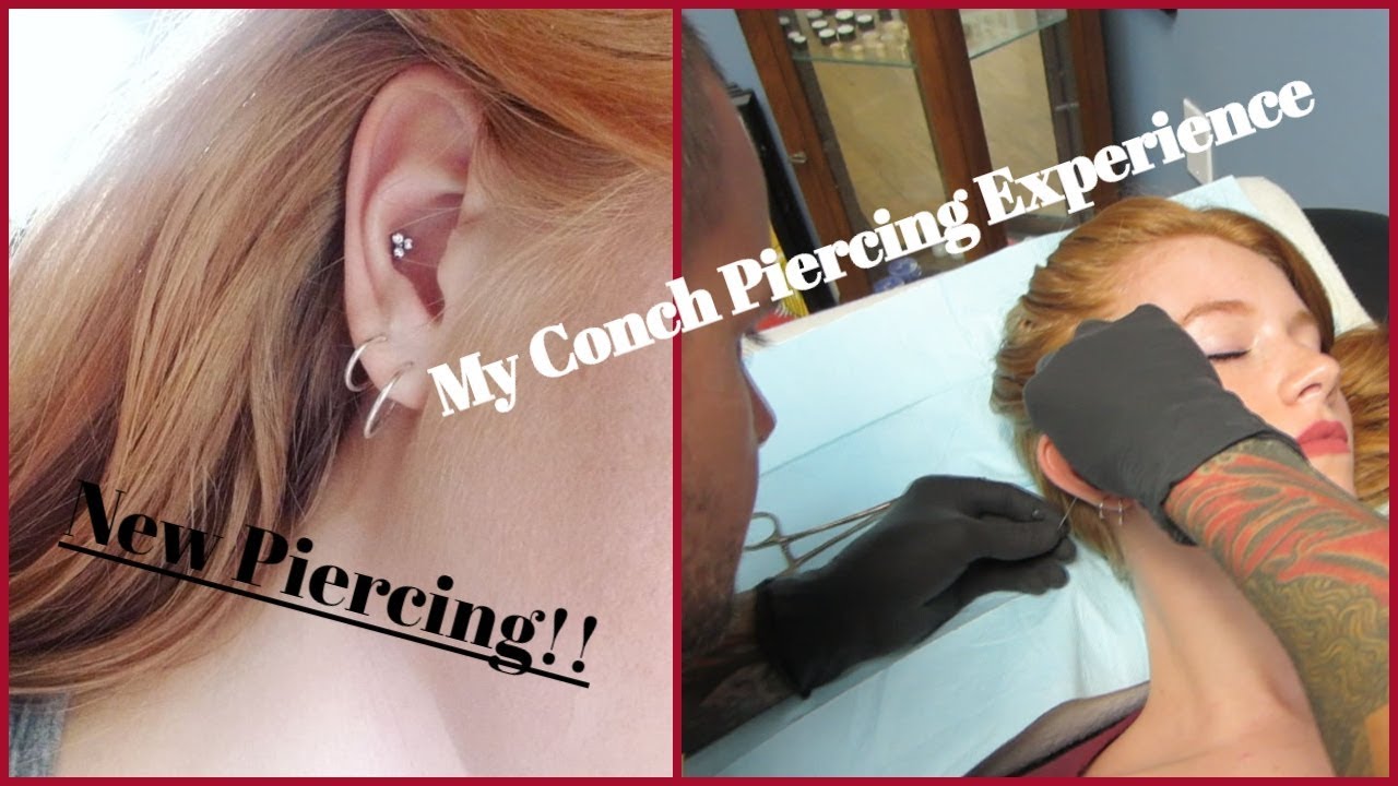 Getting A New Piercing!! ~ Conch Piercing Experience