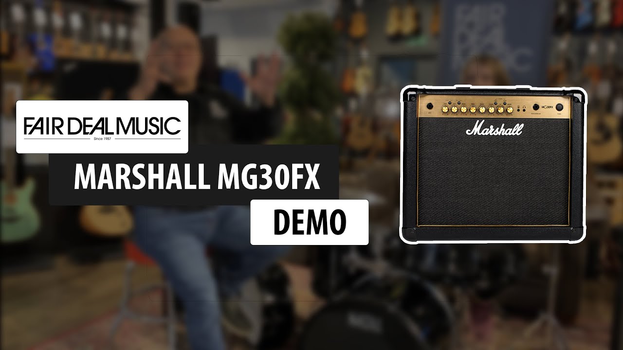 Marshall MG30GFX | Доступный звук Marshall