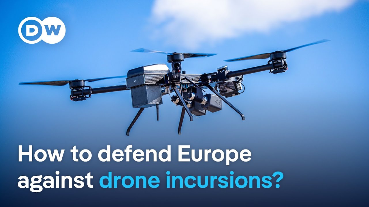 Which technology offers the best defense against drones? Lasers or mobile gun trucks? | DW News