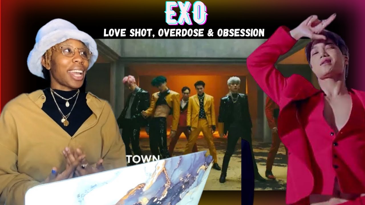 Baby DJ Discovers K-Pop | EXO - Love Shot, Overdose & Obsession Reactions