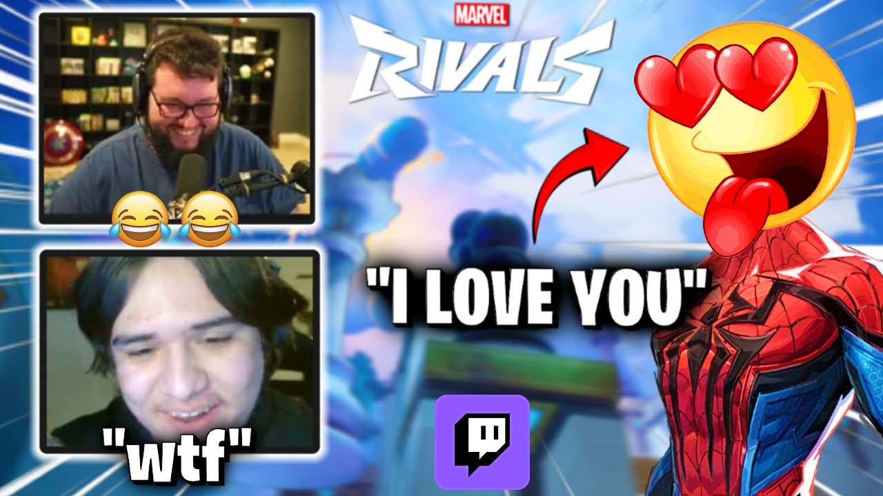 GLAZING Мои любимые стримеры Rivals при участии Flats и Luckyzeal - Троллинг Marvel Rivals