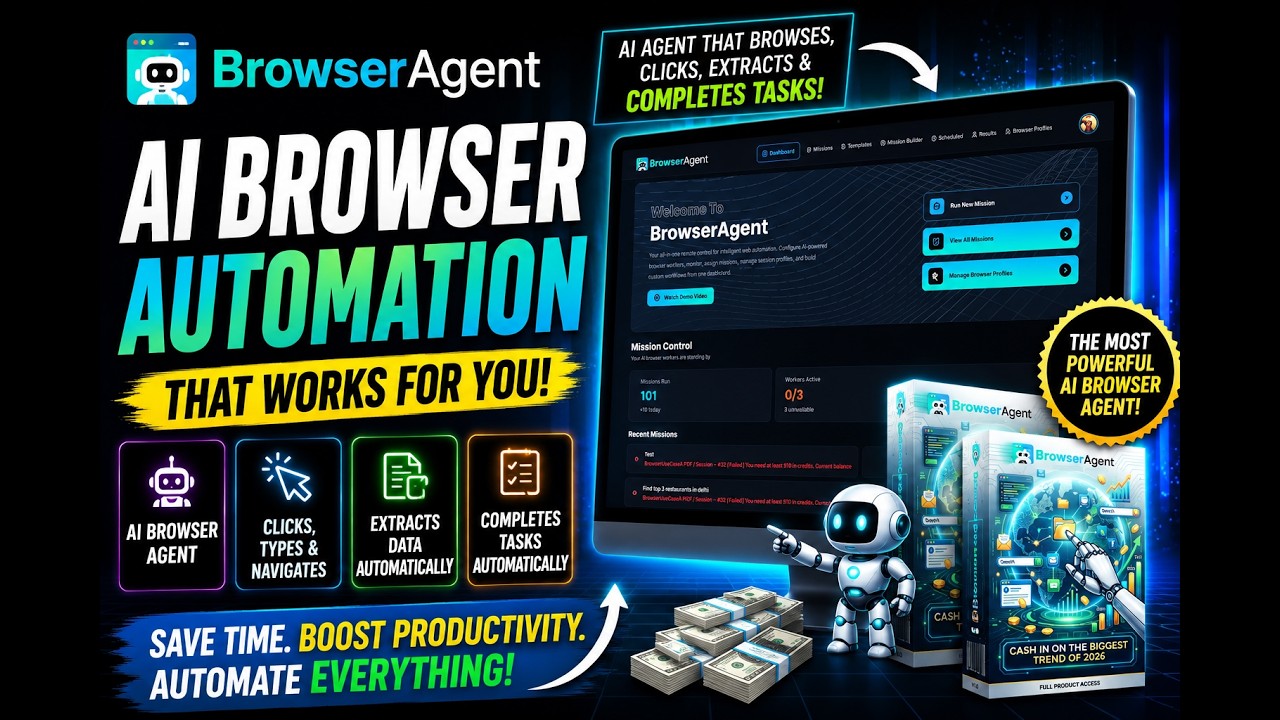 BrowserAgent Review - The AI Agent That Clicks, Types & Works #browseragentreview #browseragentdemo
