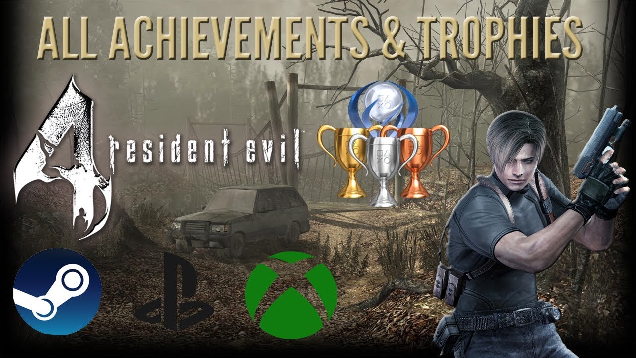 Resident Evil 4 - All Achievements & Trophies 100%