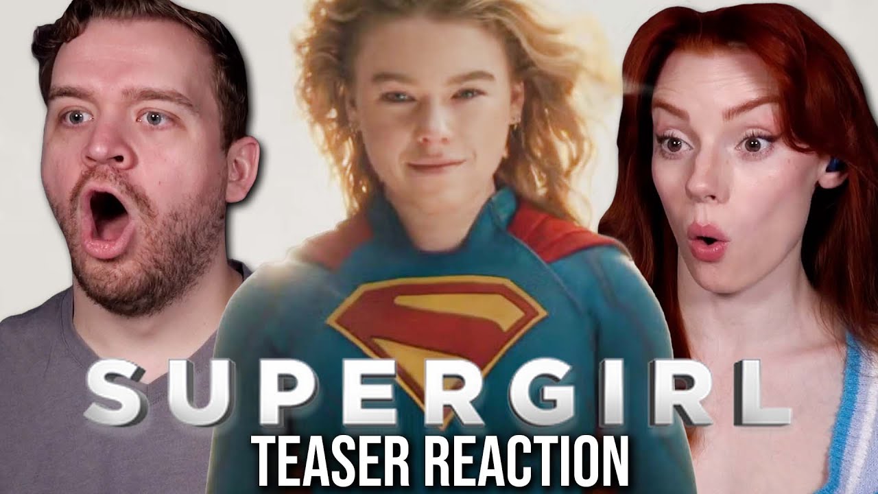 Milly Alcock SOARS And LOBO FOLLOWS?!? | Supergirl Teaser Trailer Reaction | DCU