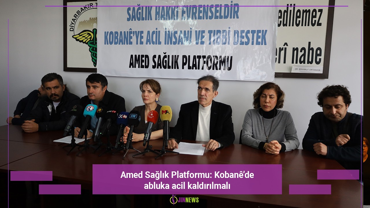 Amed Sağlık Platformu’ndan Kobanê için açıklama