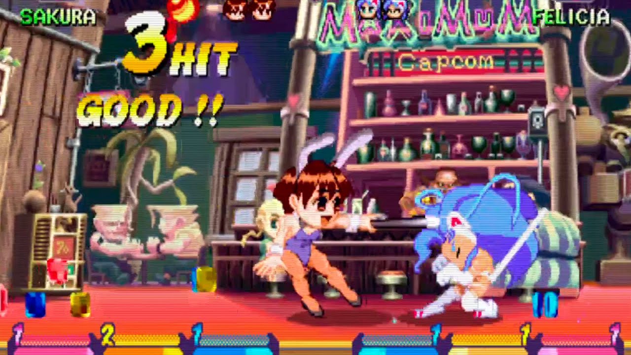 [ LONGPLAY ] SUPER GEM FIGHTER MINI MIX - SAKURA [ ARCADE MODE ]