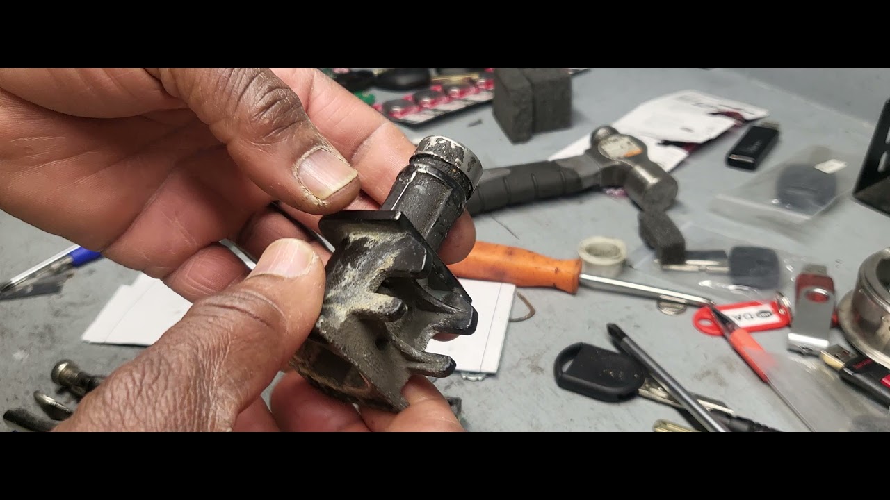 How To Rekey A Ford Transit Hood  Key cylinder Don't Forget The alignment Pin