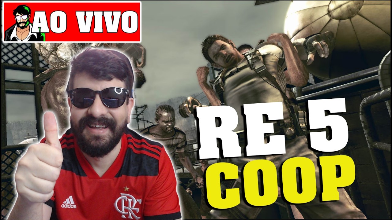 Resident Evil 5 COOP relaxando com o @IgorAlmeidaSR - AO VIVO!