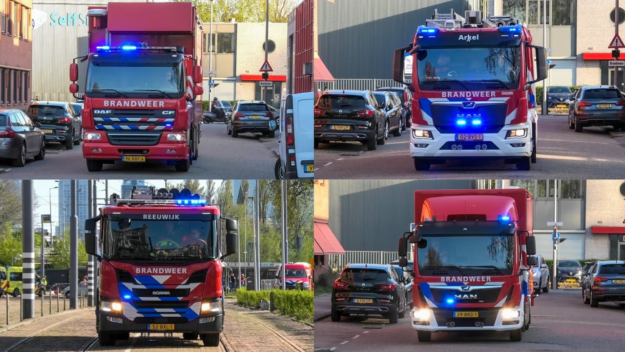 Brandweerwedstrijden Rotterdam 2025! | Vele hulpdiensten met 
