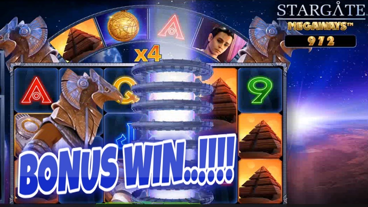 Stargate Megaways - Bonus Win