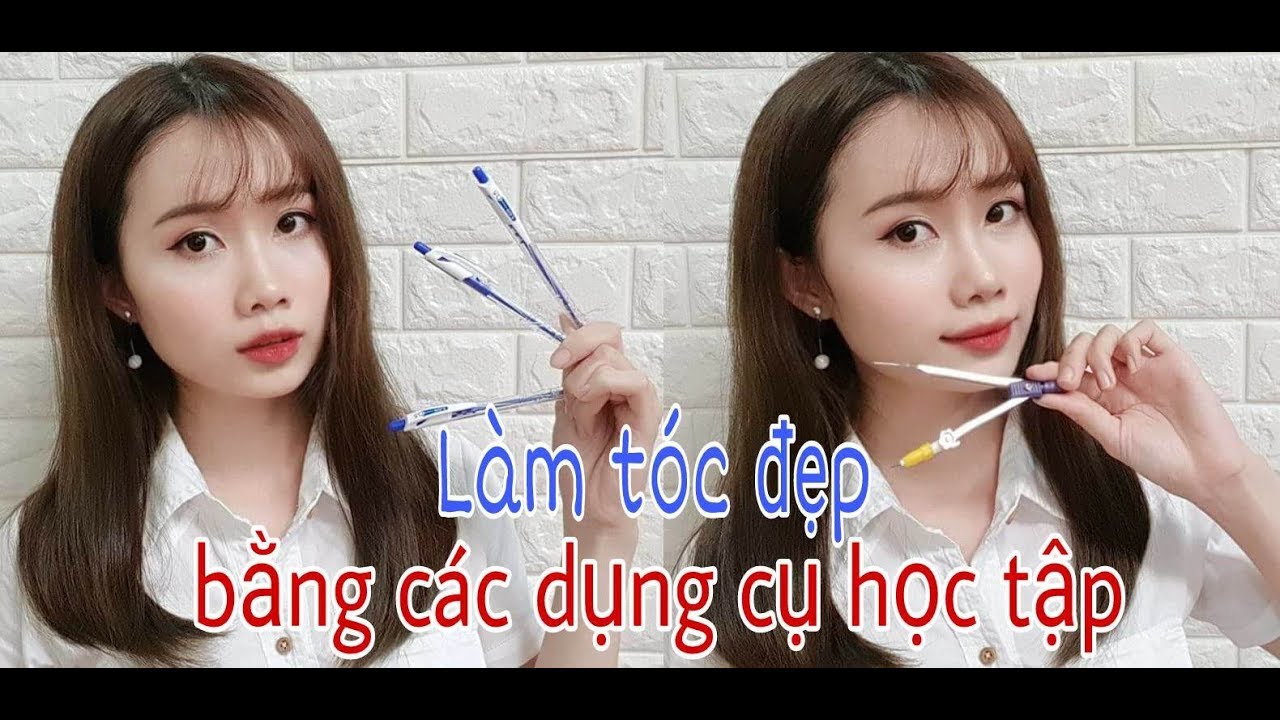 ĐẸP & DỄ -  Mẹo Làm Tóc Bằng Các Dụng Cụ Học Tập | Yêu Làm Đẹp