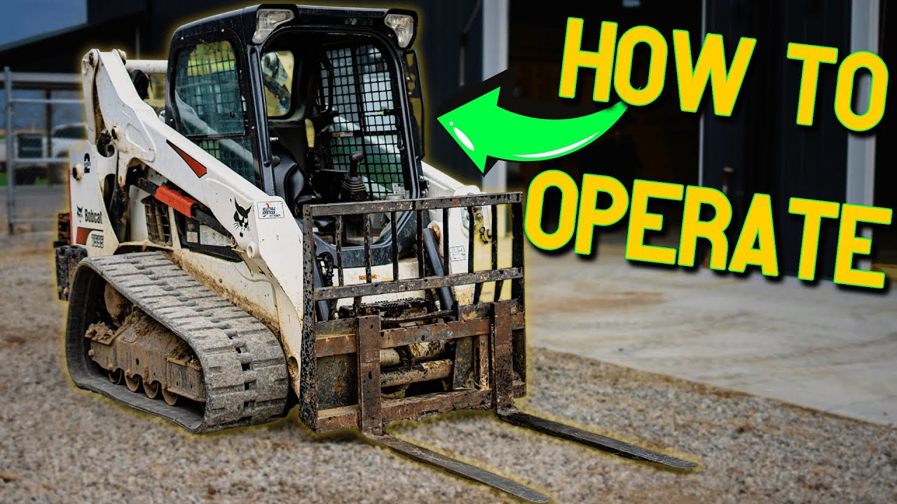 How To Operate a Bobcat Skid Steer Loader!