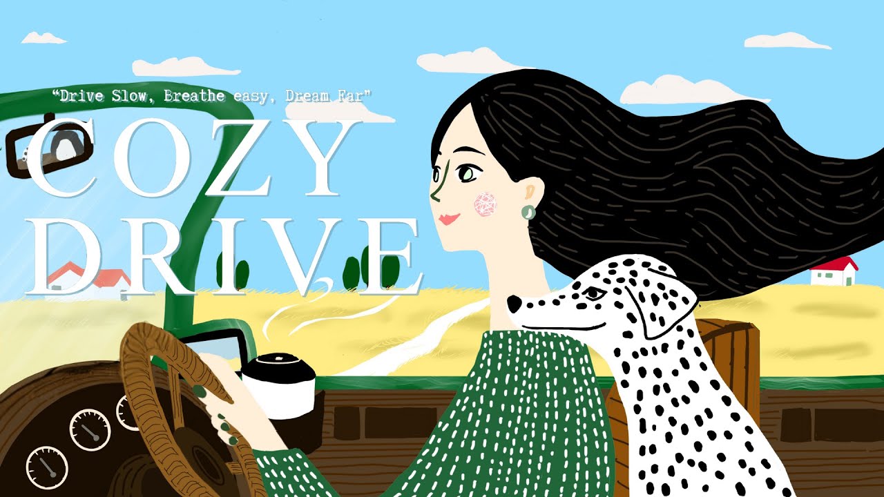 Едь медленно, дыши спокойно, мечтай вдаль | Cozy Drive | спокойный лофи для учебы и отдыха