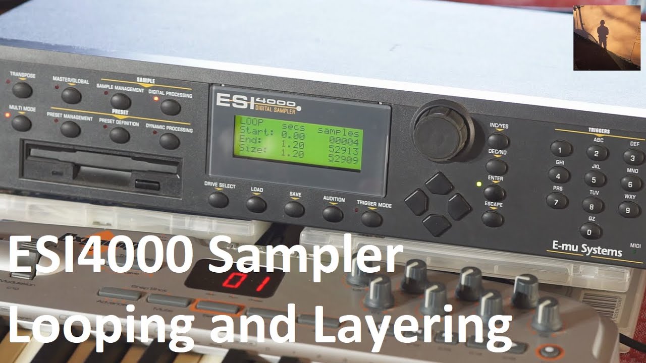 EMU ESI4000 Looping and Layering