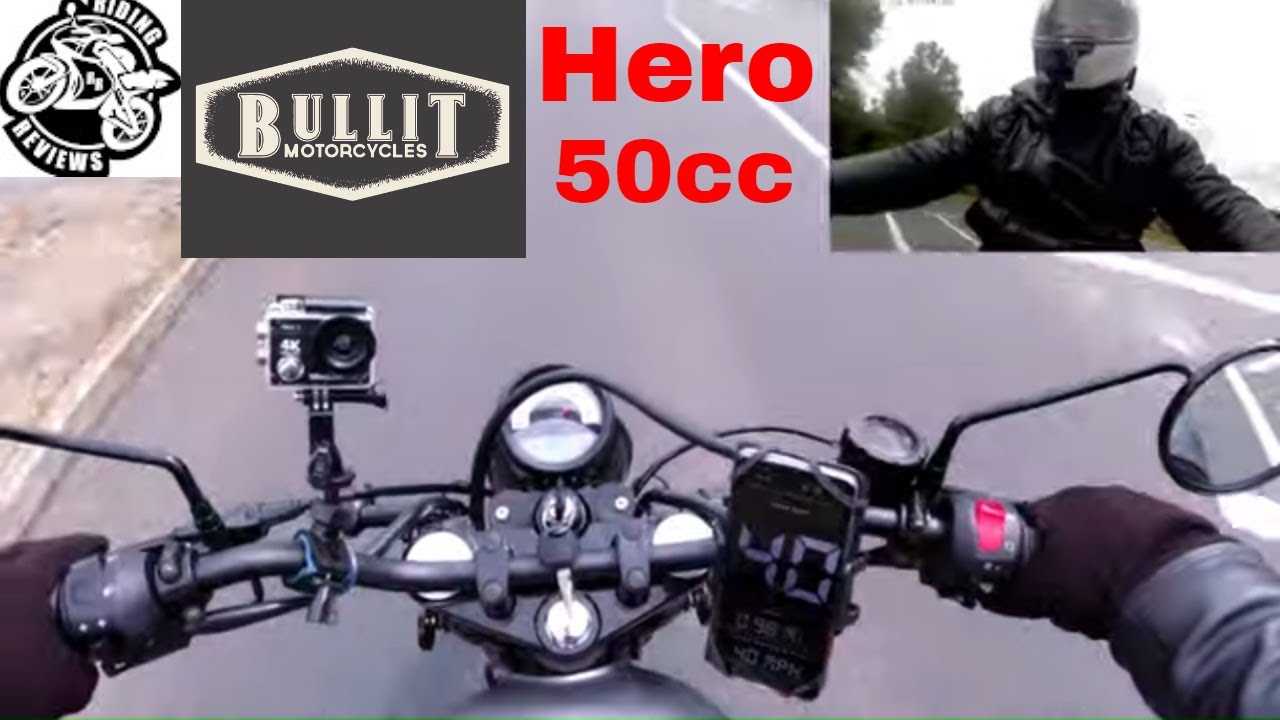 Bullit hero 50cc ride and review 2020
