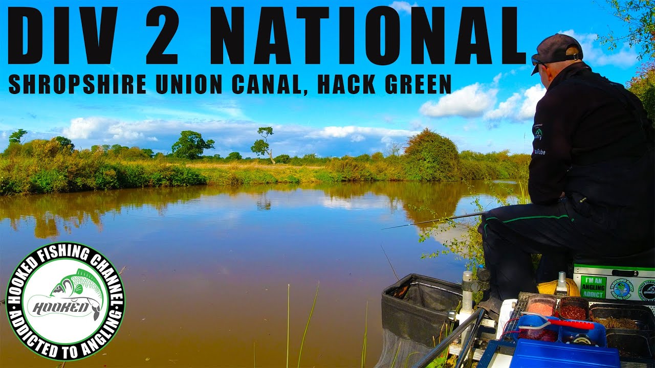 TEAM MATCH FISHING on the Shropshire Union Canal - DIVISION 2 NATIONAL