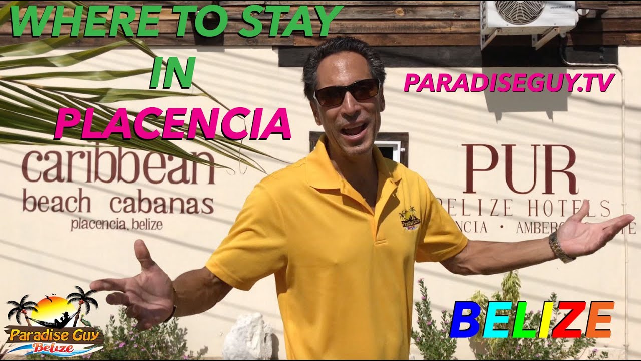 Caribbean Beach Cabanas in Placencia Belize Paradise Guy