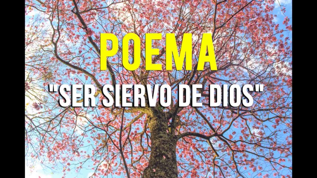 SER SIERVO DE DIOS