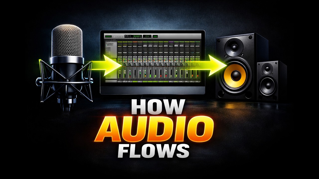 Схема обработки сигнала в Pro Tools: основа, необходимая каждому пользователю DAW.