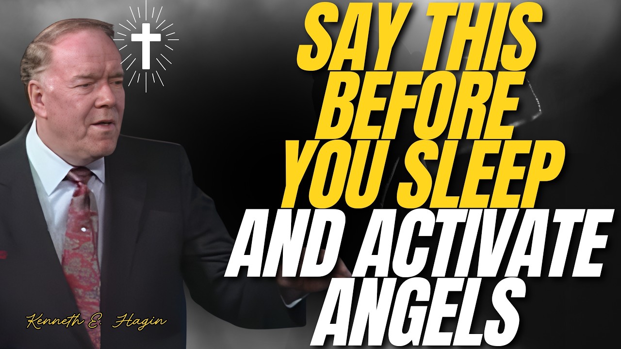 SAY THIS BEFORE YOU SLEEP AND ACTIVATE ANGELS | FAITH IS VOICE-ACTIVATED | Kenneth E.Hagin
