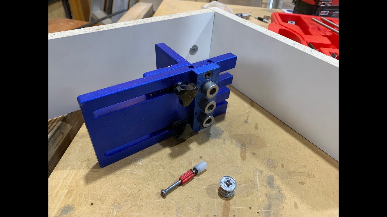 instalación minifix - armar muebles de melamina de forma rapida