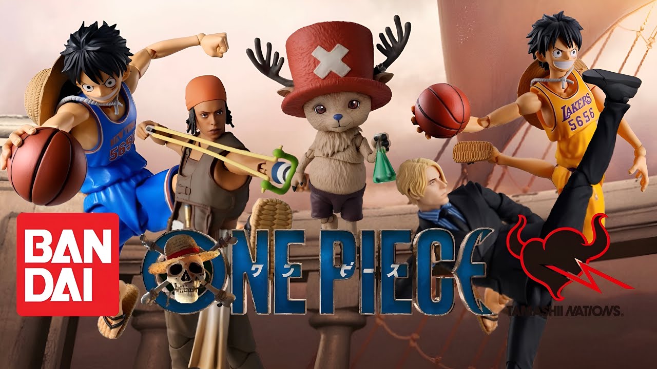Вот и всё, команда! Анонс фигурок ONE PIECE NETFLIX S.H. Figuarts! Усопп, Санджи и Чоппер присоед...