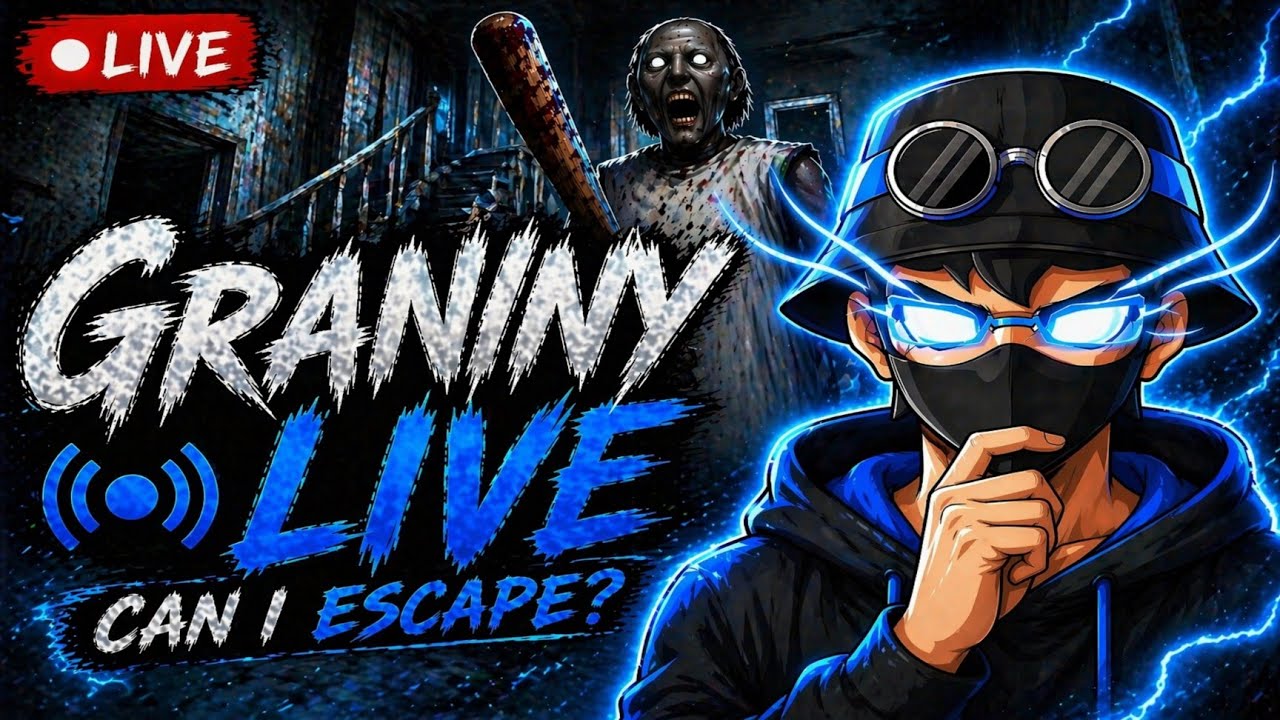 Granny Live Gaming|Granwny Gameplay video live|Horror Escape Game
