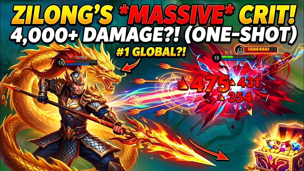 ZILONG ONE SHOT BUILD 😱 ENEMIES CAN’T ESCAPE!