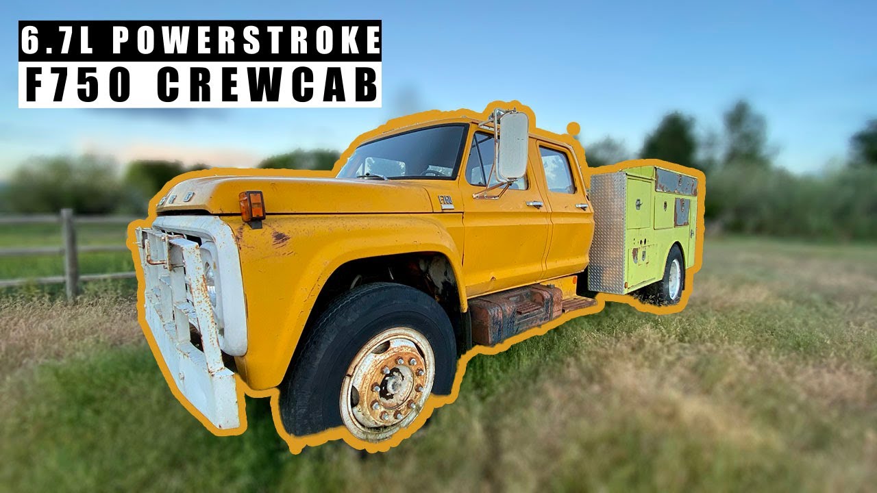 Замена дизельного двигателя на F750 CrewCab, часть 1 | НОВАЯ СЕРИЯ КОМПЛЕКТАЦИИ