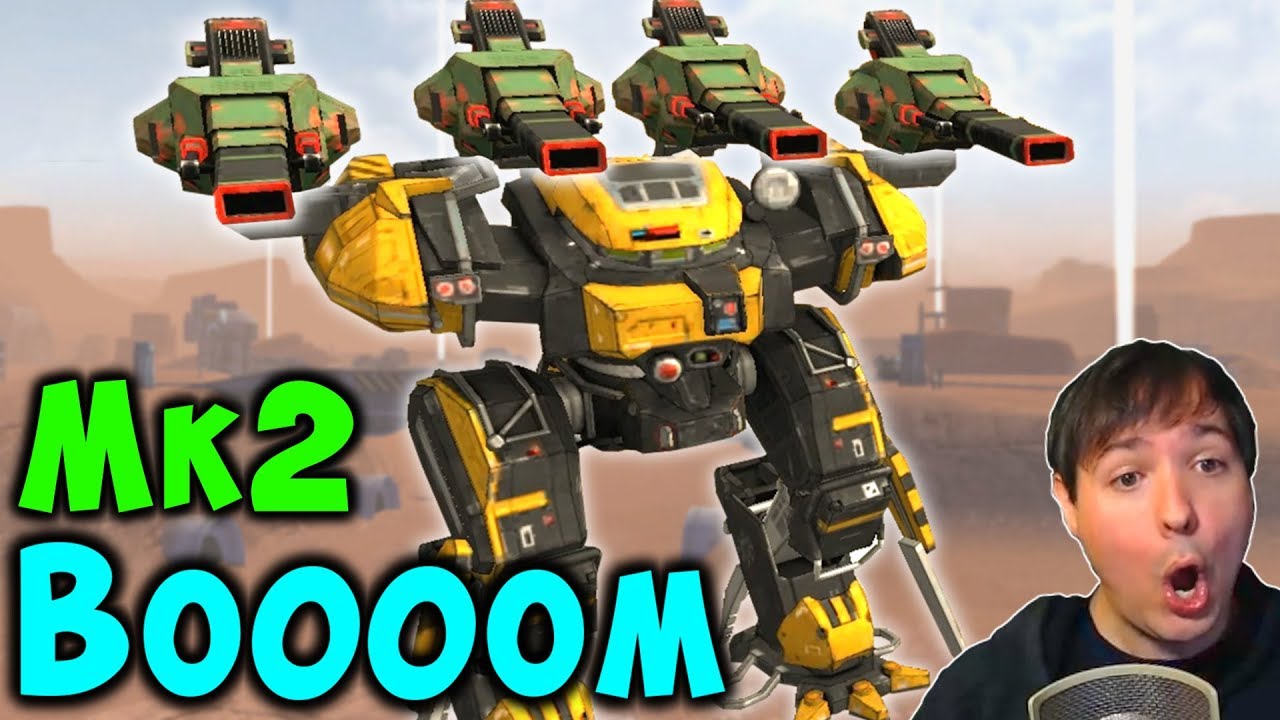 Ого! КАН ДЭ БЕГЕМОТ просто БЕЗУМЕН! Геймплей War Robots Mk2 WR