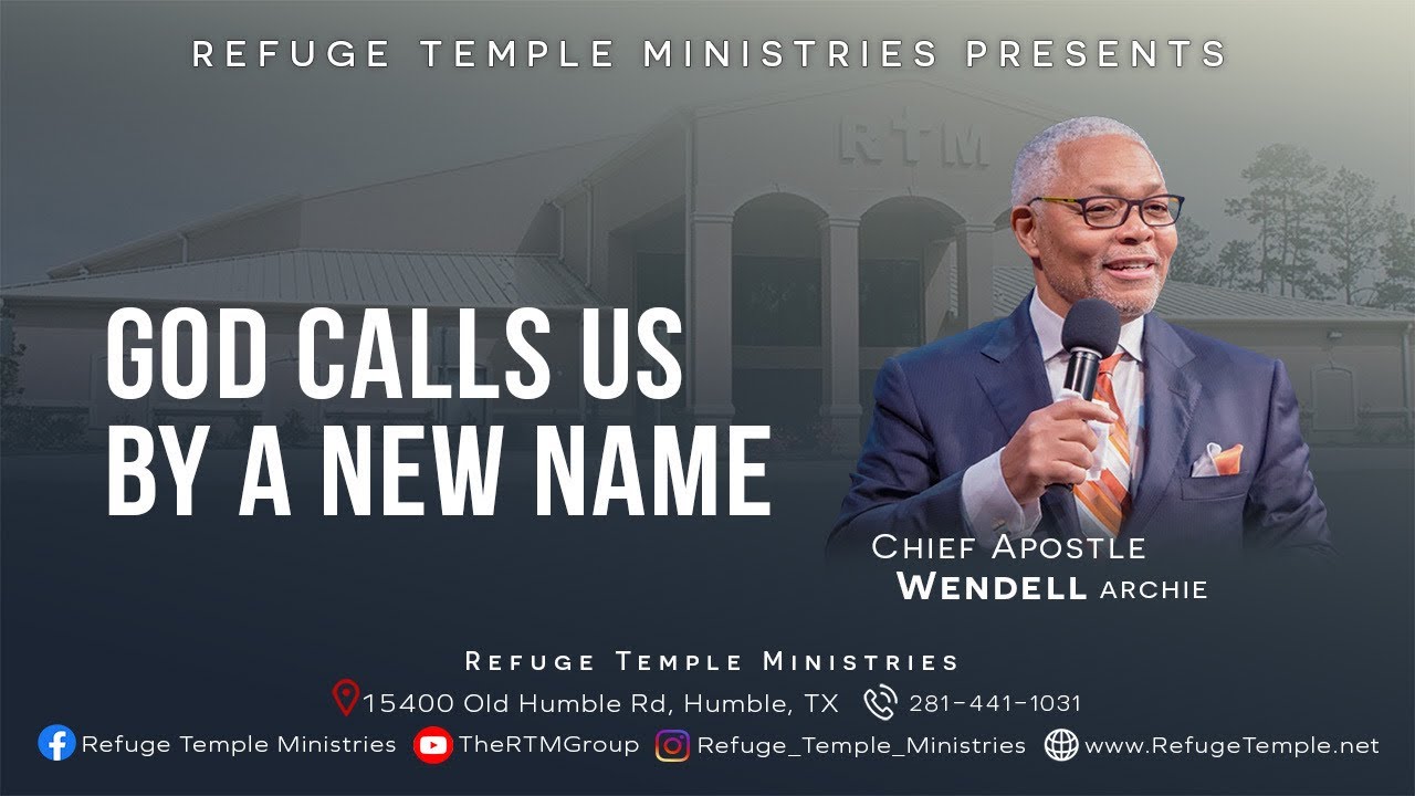 God Calls Us By a New Name