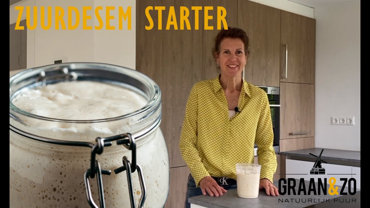 Zelf een zuurdesem starter maken
