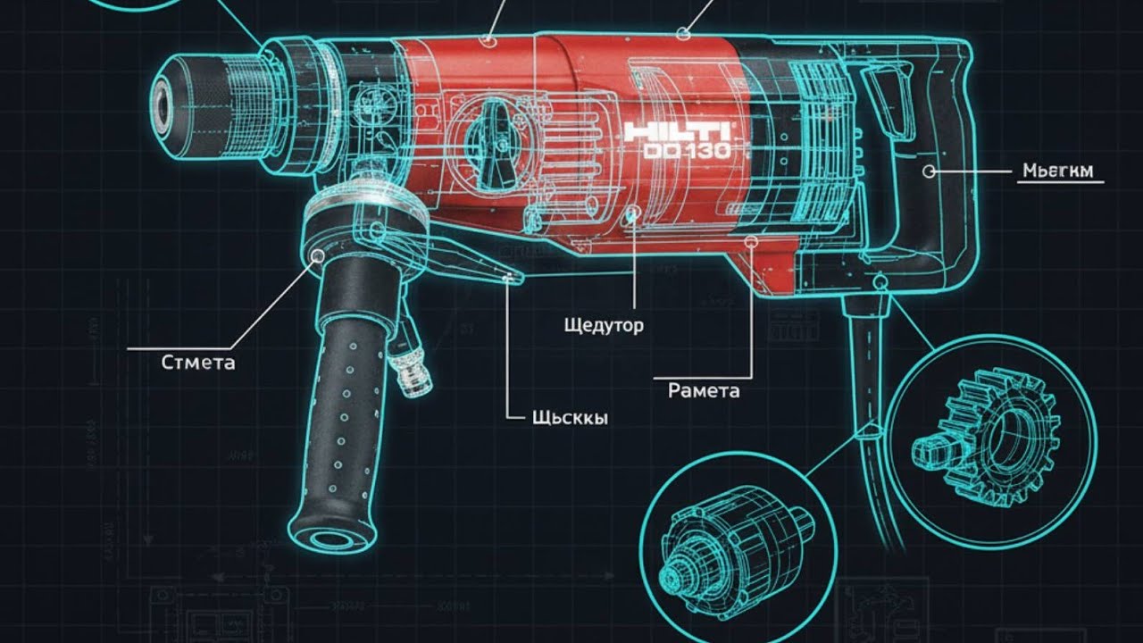 HILTI DD 130 Ремонт и диагностика своими руками